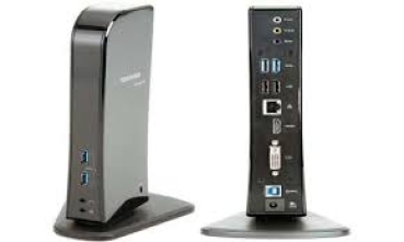 TOSHIBA  DYNADOCK  * U3.0 - stahlgrau