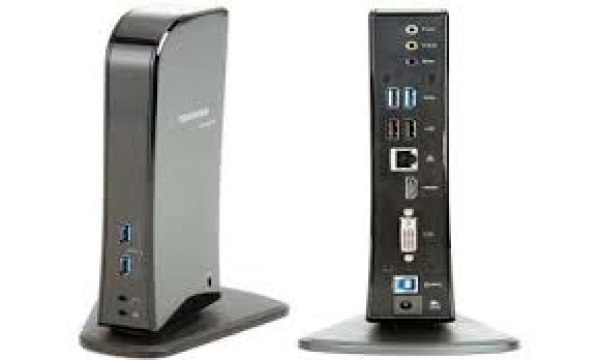 TOSHIBA  DYNADOCK  * U3.0 - stahlgrau